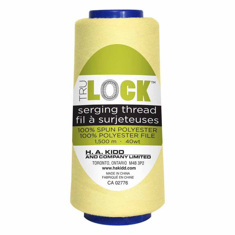 TRULOCK Premium Serging Thread 1500m - Yellow