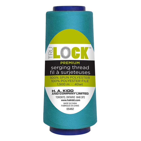 TRULOCK Premium Serging Thread 1500m - Turquoise