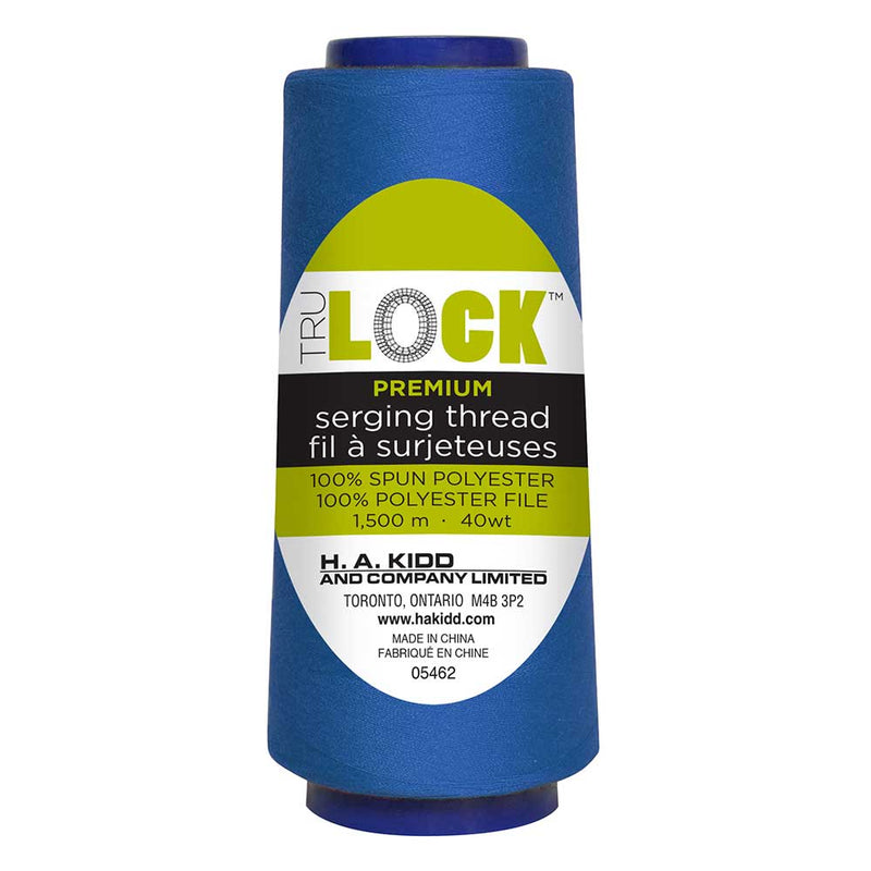 TRULOCK Premium Serging Thread 1500m - Blue