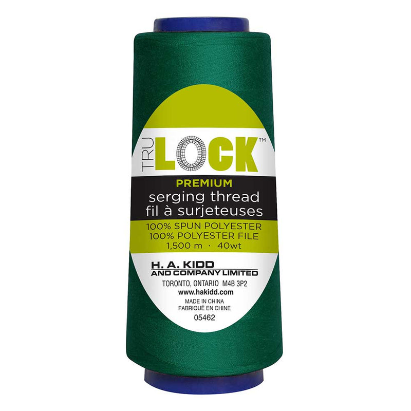 TRULOCK Premium Serging Thread 1500m - Green