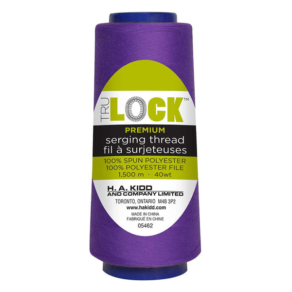 TRULOCK Premium Serging Thread 1500m - Purple