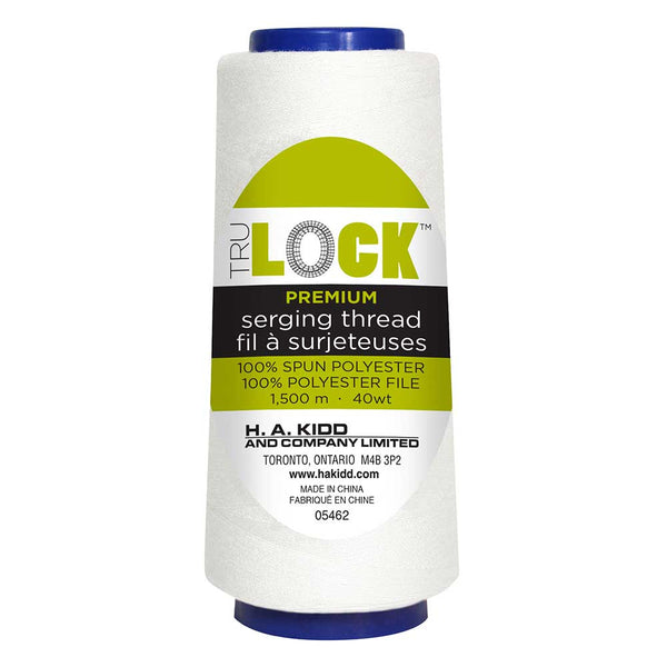 TRULOCK Serging Thread 1500m - White