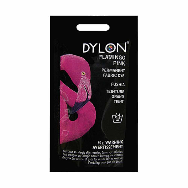 DYLON Permanent Fabric Dye - Flamingo Pink  