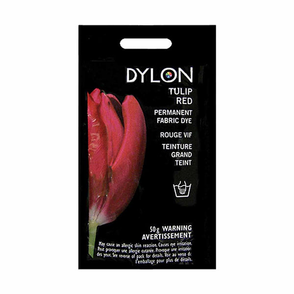 DYLON Permanent Fabric Dye - Tulip Red      