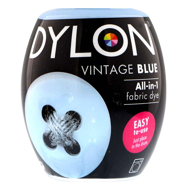 DYLON All-In-1 Pod Permanent Fabric Dye - 350g - Vintage Blue