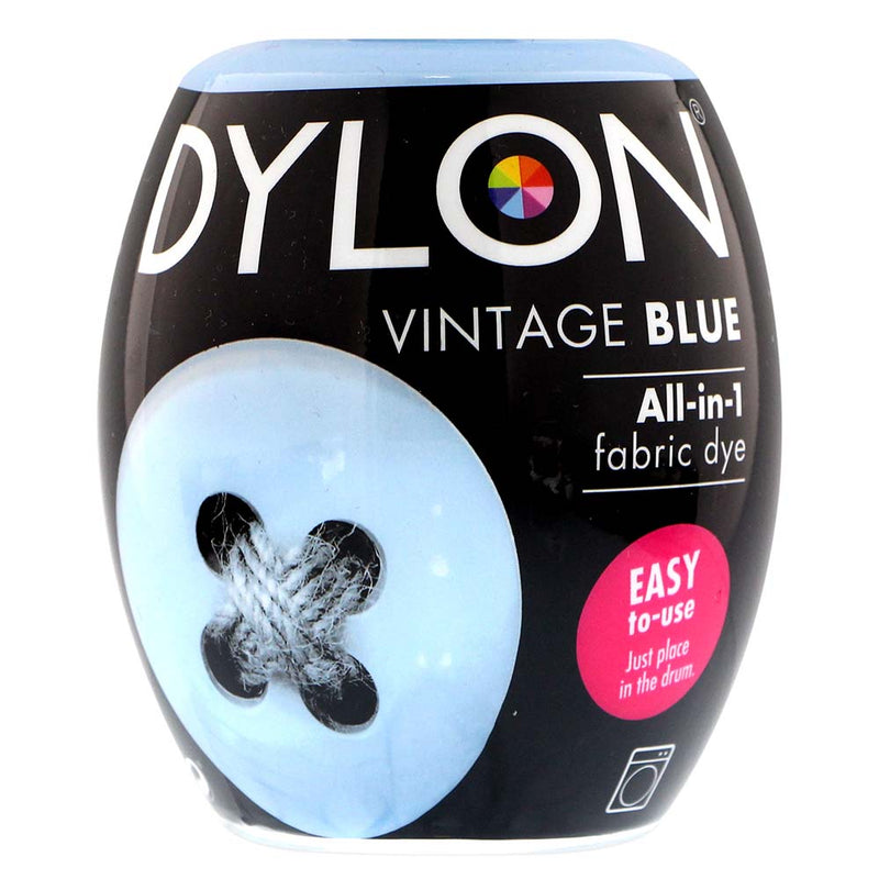 DYLON Cosse tout-en-1 teinture grand teint - 350g - bleu vintage
