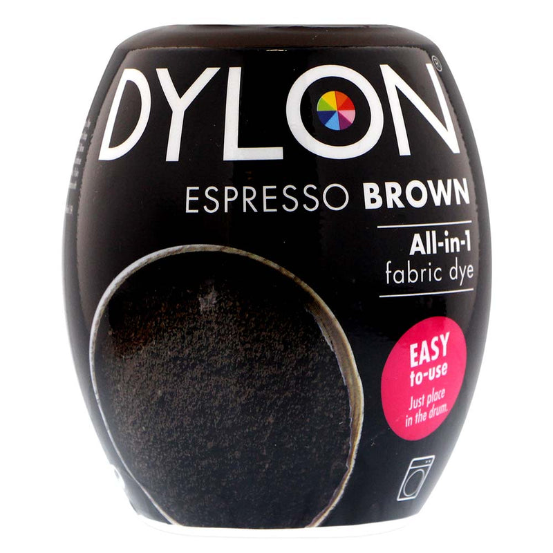 DYLON All-In-1 Pod Permanent Fabric Dye - 350g - Espresso Brown