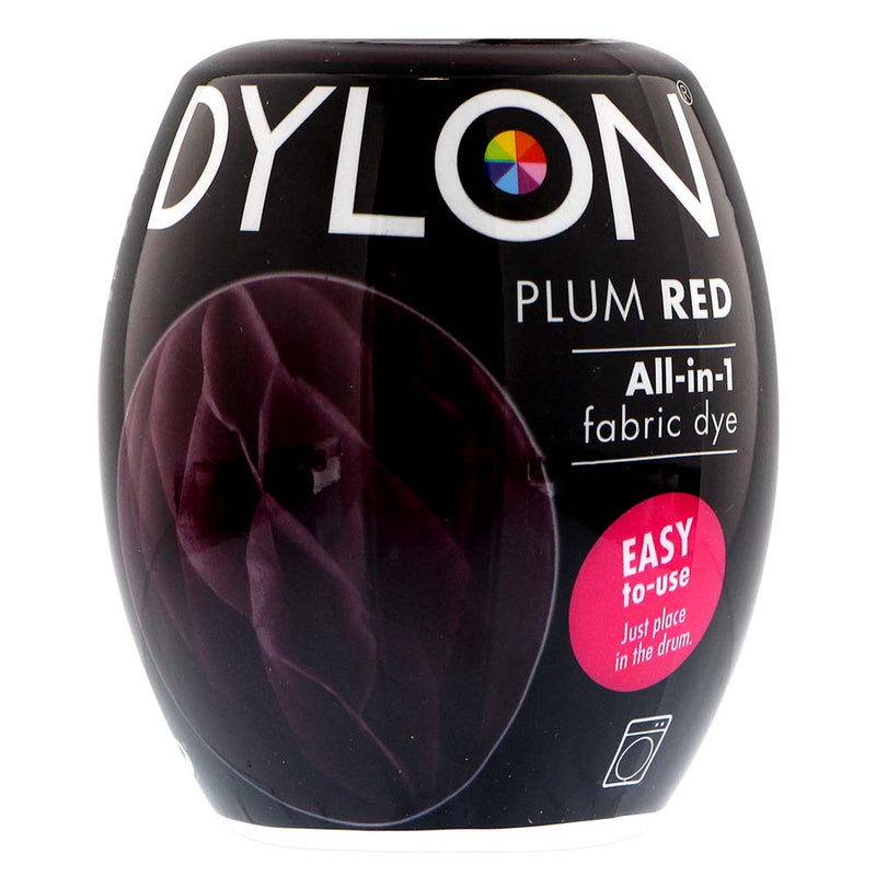 DYLON All-In-1 Pod Permanent Fabric Dye - 350g - Plum Red