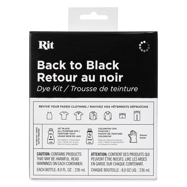 RIT Back to Black Dye Kit