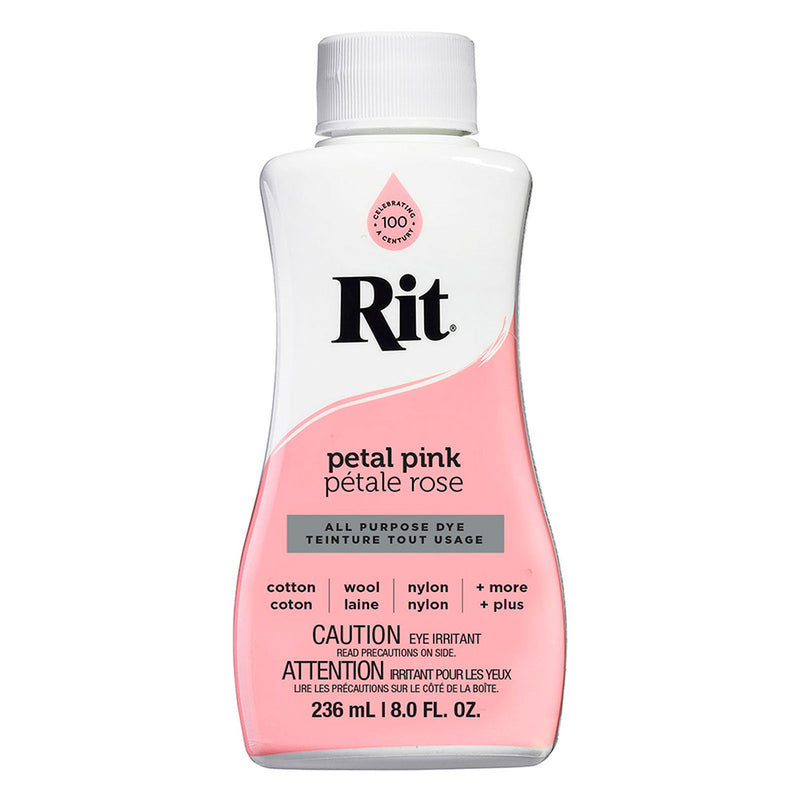 RIT All Purpose Liquid Dye - Petal Pink - 236 ml (8 oz)