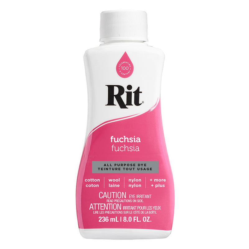 RIT All Purpose Liquid Dye - Fuchsia - 236 ml (8 oz)