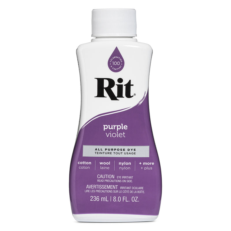 RIT All Purpose Liquid Dye - Purple - 236 ml (8 oz)