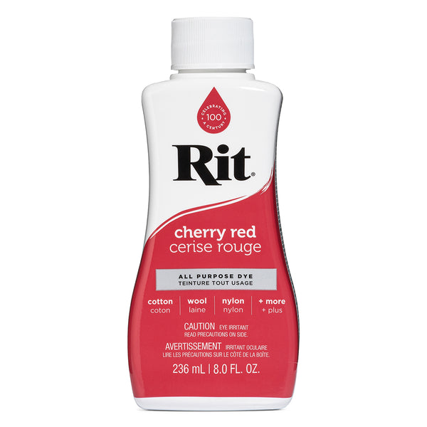 RIT All Purpose Liquid Dye - Cherry Red - 236 ml (8 oz)