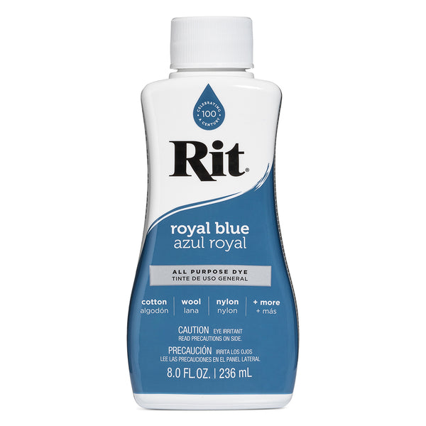 RIT All Purpose Liquid Dye - Royal Blue - 236 ml (8 oz)