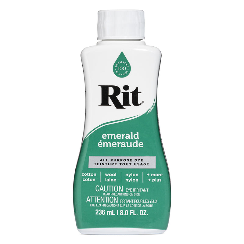 RIT All Purpose Liquid Dye - Emerald - 236 ml (8 oz)