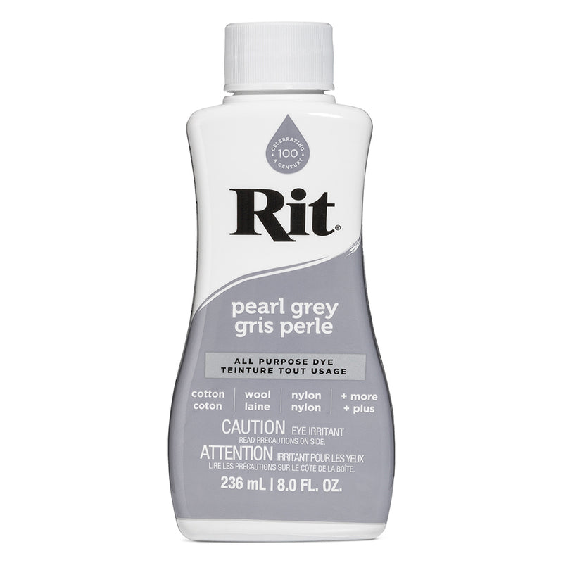 RIT All Purpose Liquid Dye - Pearl Grey - 236 ml (8 oz)