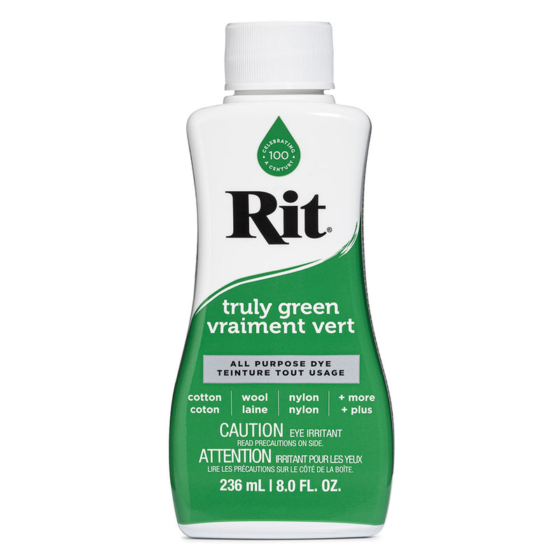 RIT All Purpose Liquid Dye - Truly Green - 236 ml (8 oz)