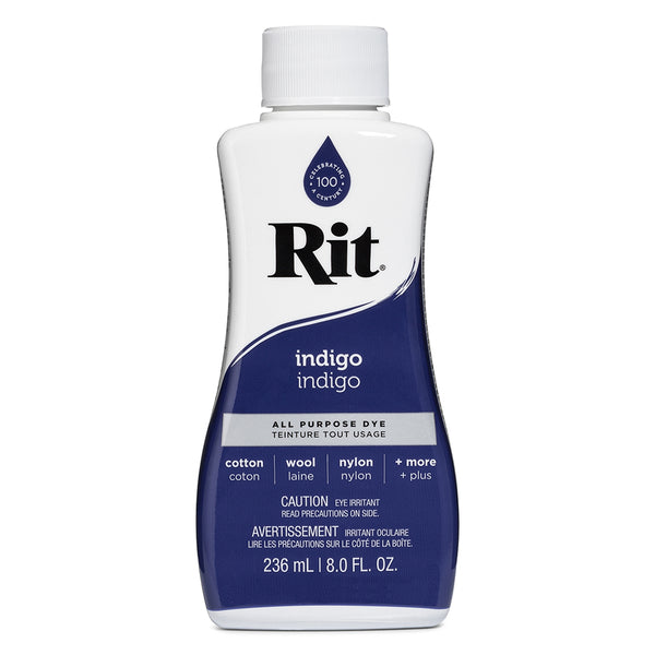 RIT All Purpose Liquid Dye - Indigo - 236 ml (8 oz)