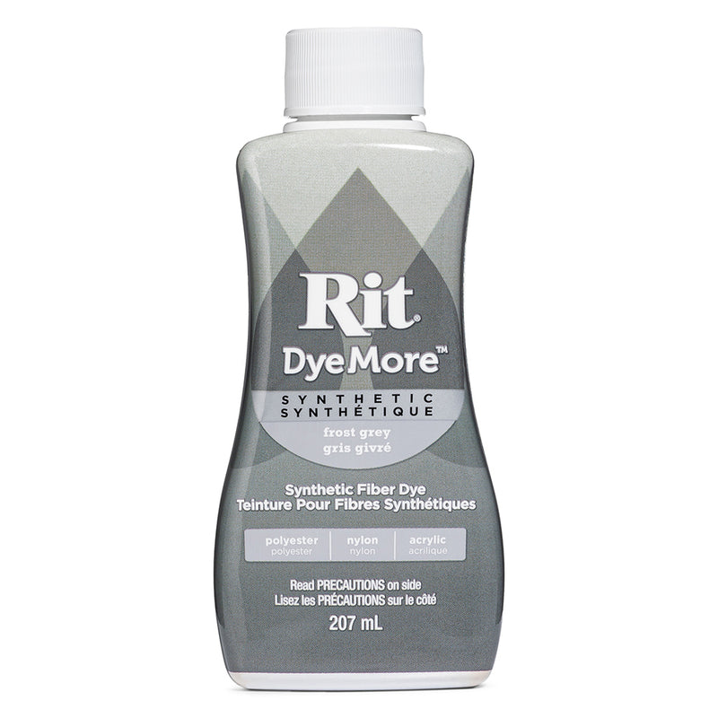 RIT DyeMore Liquid Dye for Synthetic Fibers - Frost Grey - 207 ml (7 oz)