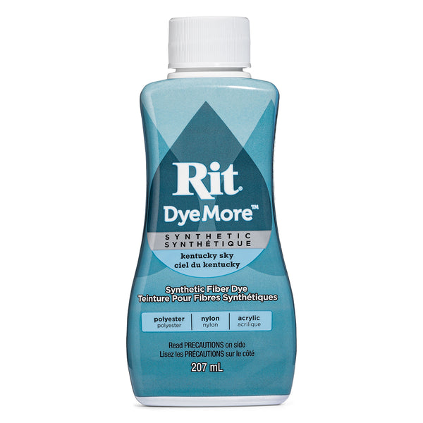 RIT DyeMore Liquid Dye for Synthetic Fibers - Kentucky Sky - 207 ml (7 oz)