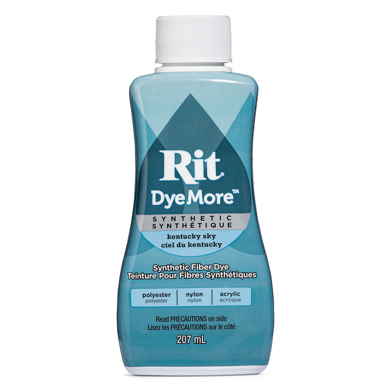 RIT DyeMore Liquid Dye for Synthetic Fibers - Kentucky Sky - 207 ml (7 oz)