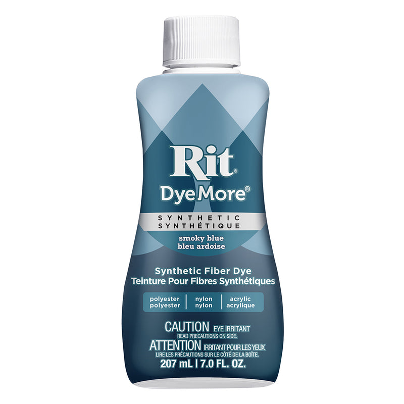 RIT DyeMore Liquid Dye for Synthetic Fibers - Smoky Blue - 207 ml (7 oz)