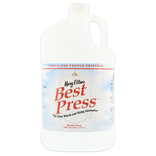 BEST PRESS Alternative d'amidon - 3.79L (1 gal) - Scent Free