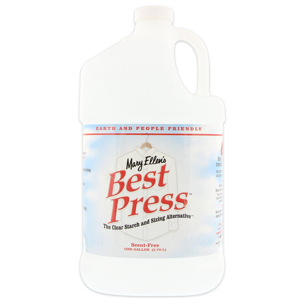 BEST PRESS Alternative d'amidon - 3.79L (1 gal) - Scent Free