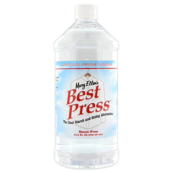 BEST PRESS Starch Alternative - 1.0L (33.8 oz.) - Scent Free