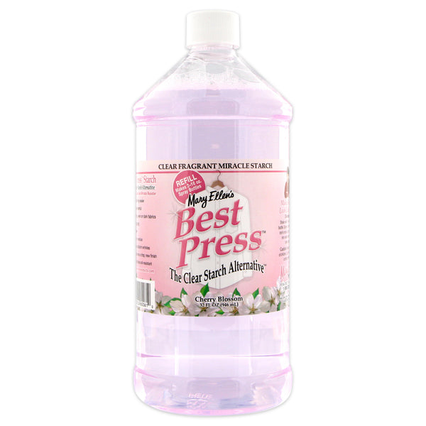 BEST PRESS Starch Alternative - 1.0L (33.8 oz.) - Cherry Blossom