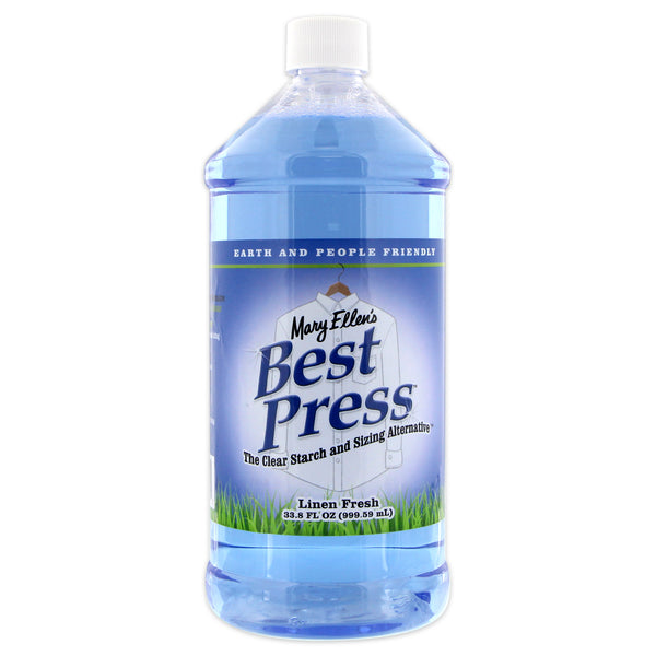 BEST PRESS Starch Alternative - 1.0L (33.8 oz.) - Linen Fresh