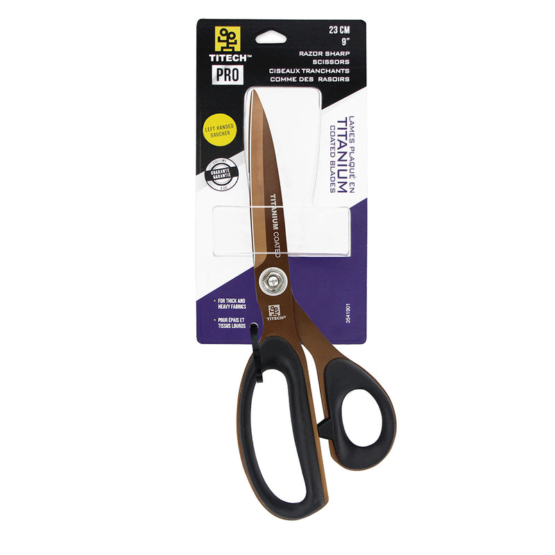 TITECH Pro 9" Lefthanded Dressmakers Scissors