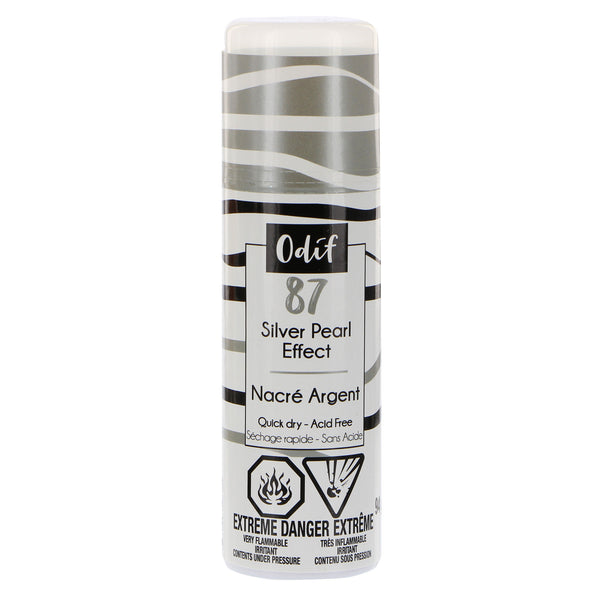 ODIF Pearl Effect Spray Paint - Silver - 94g