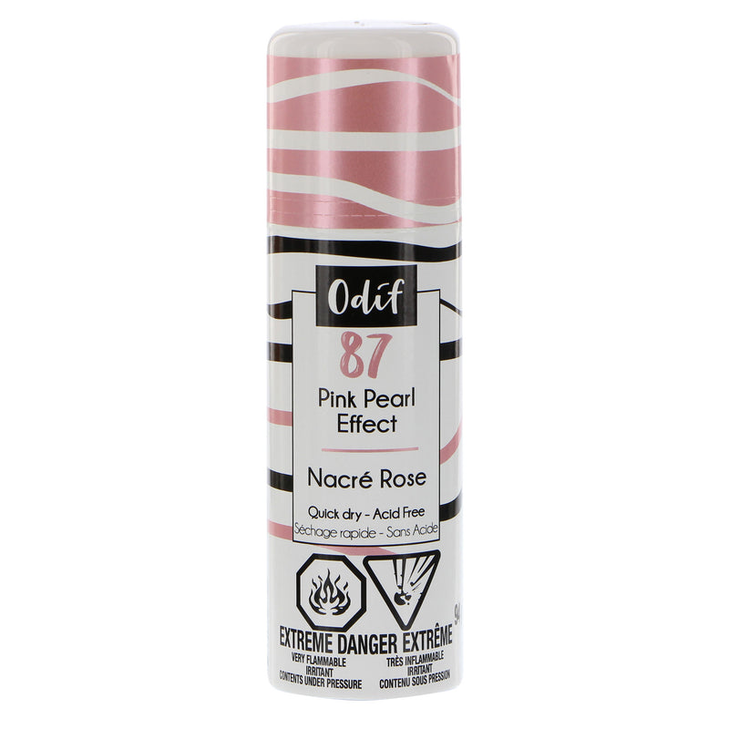 ODIF Peinture aérosol effet nacré - rose - 94g