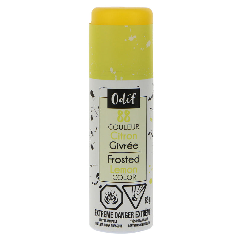 ODIF Frosted Spray Paint - Lemon - 85g