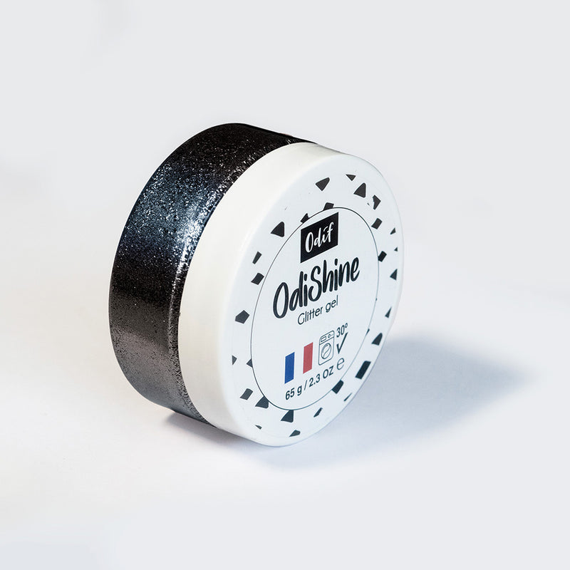 ODIF OdiShine Glitter Gel - Onyx 65g