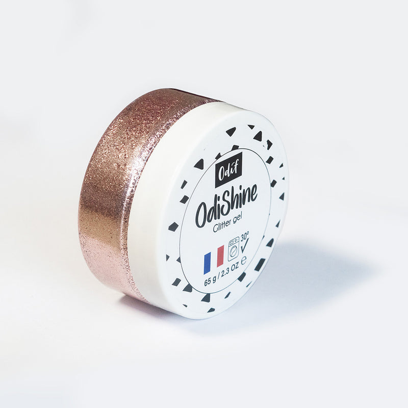 ODIF OdiShine Glitter Gel - Rose Gold 65g