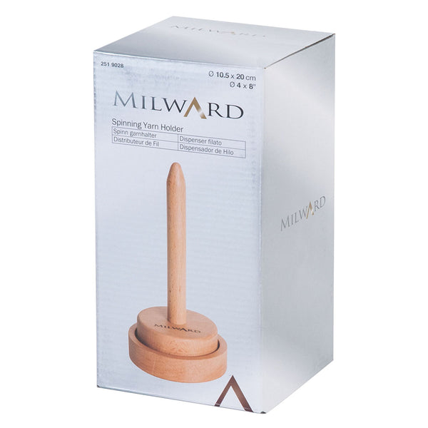 MILWARD Spinning Yarn & Thread Holder - Beech Wood