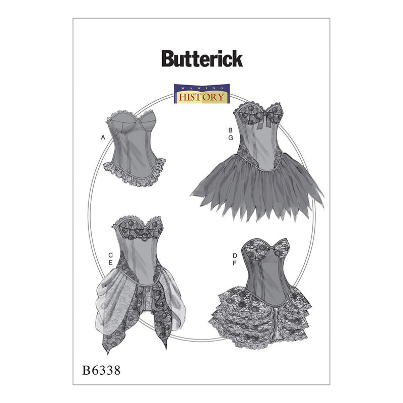 BUTTERICK 6338 Hist Costumes