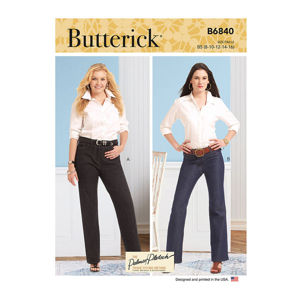 BUTTERICK B6840 Misses' & Women'S Jeans