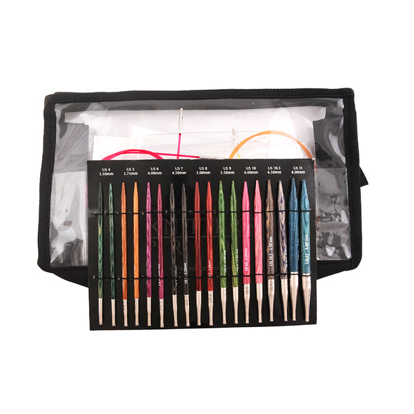 KNITTER'S PRIDE Dreamz Deluxe Normal Interchangeable Circular Knitting Needles Set - 9 sizes