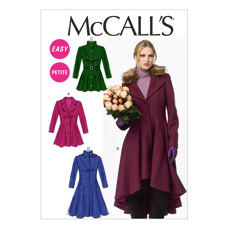 McCALL's M6800 Vêtements d'extérieur