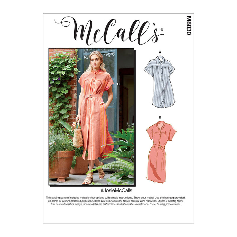 McCALL's M8030 Robes pour femmes