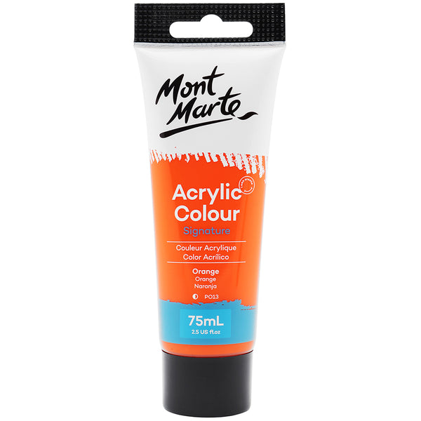 MONT MARTE Studio Acrylic Paint - 75ml - Orange Yellow