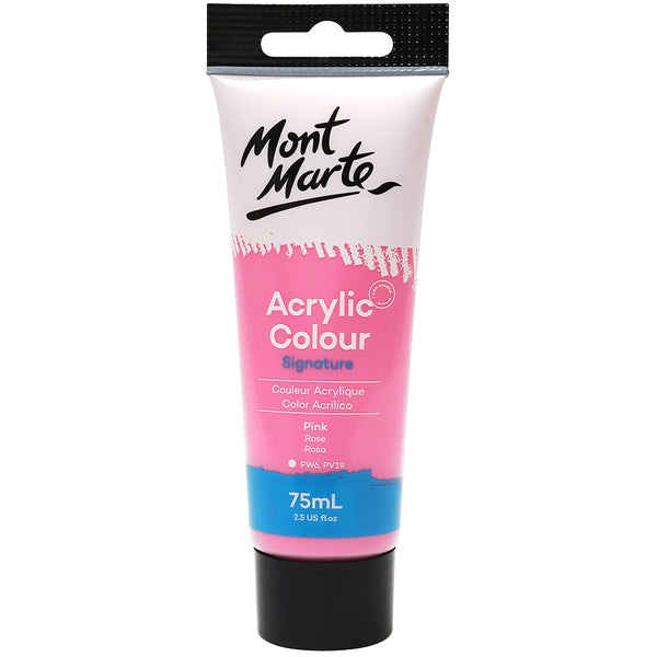 MONT MARTE Studio Acrylic Paint - 75ml - Pink