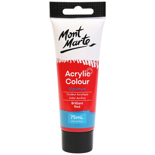 MONT MARTE Studio Acrylic Paint - 75ml - Scarlet