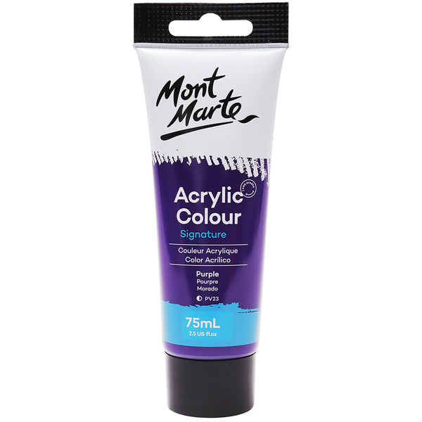 MONT MARTE Studio Acrylic Paint - 75ml - Purple