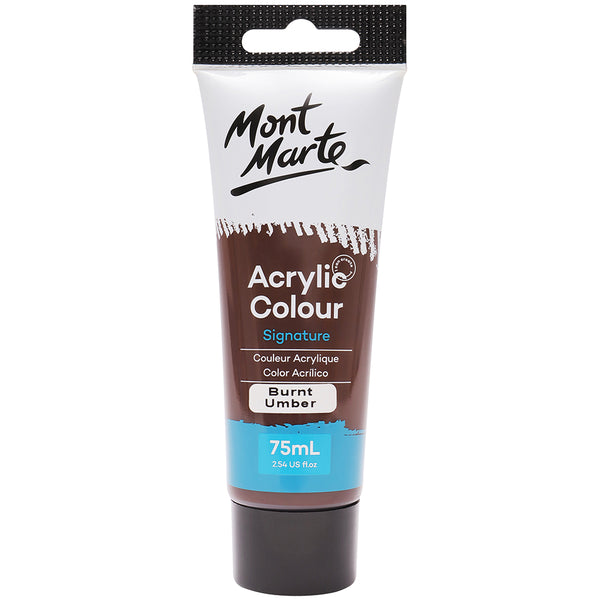 MONT MARTE Studio Acrylic Paint - 75ml - Umber