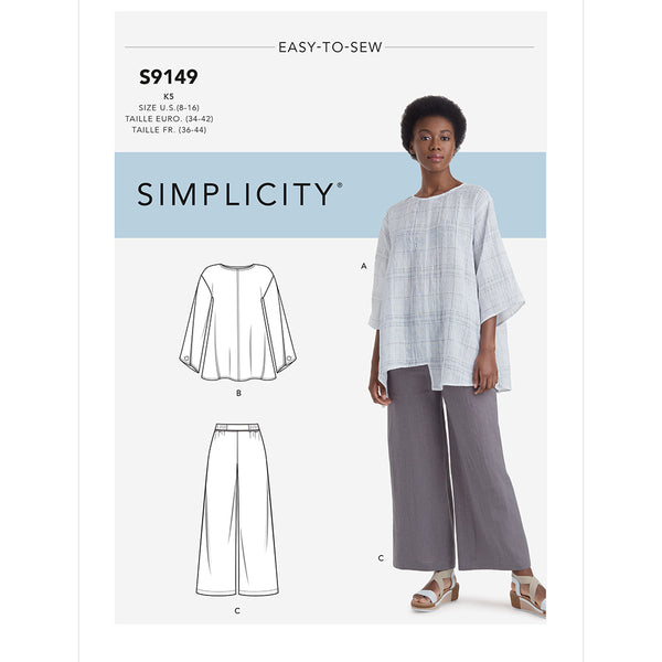 SIMPLICITY S9149 Misses' Top And Pants