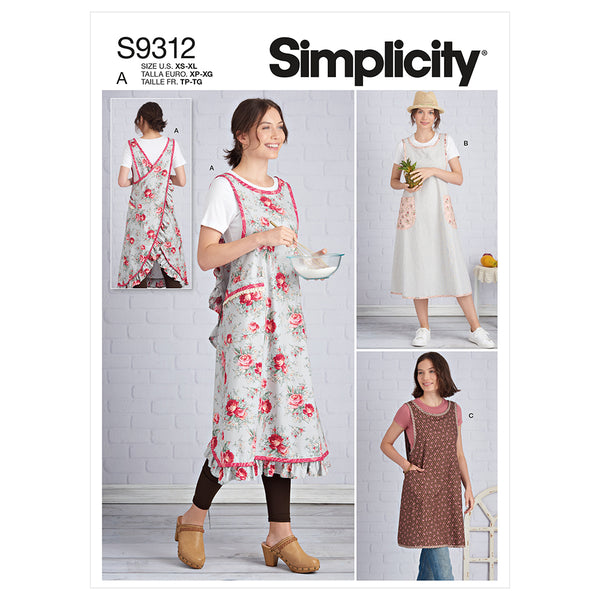 SIMPLICITY S9312 Misses' Aprons